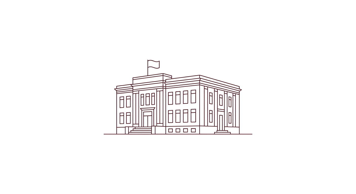 Illustration d un bâtiment institutionnel stylisé